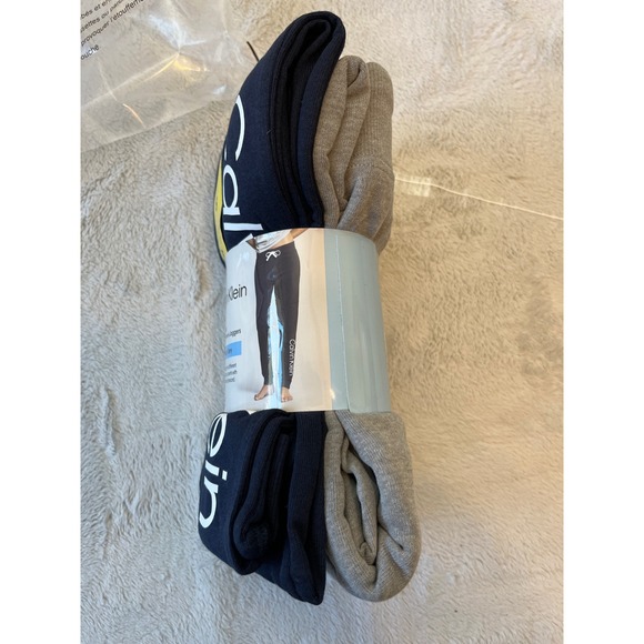 Calvin Klein 2 Pack Women's Joggers French Terry Navy Grey Size S - Picture 6 of 7